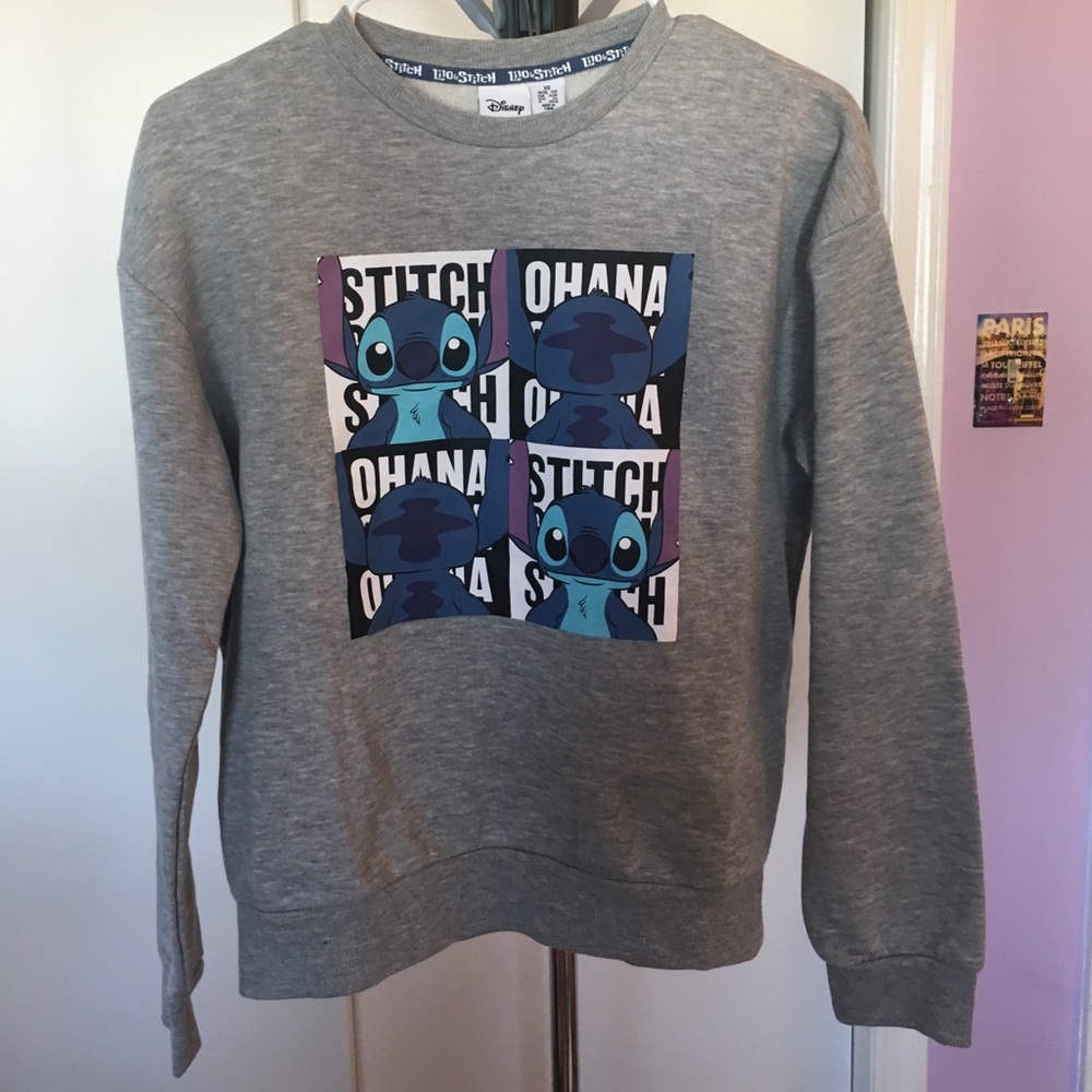 Stitch Crewneck Sweatshirt